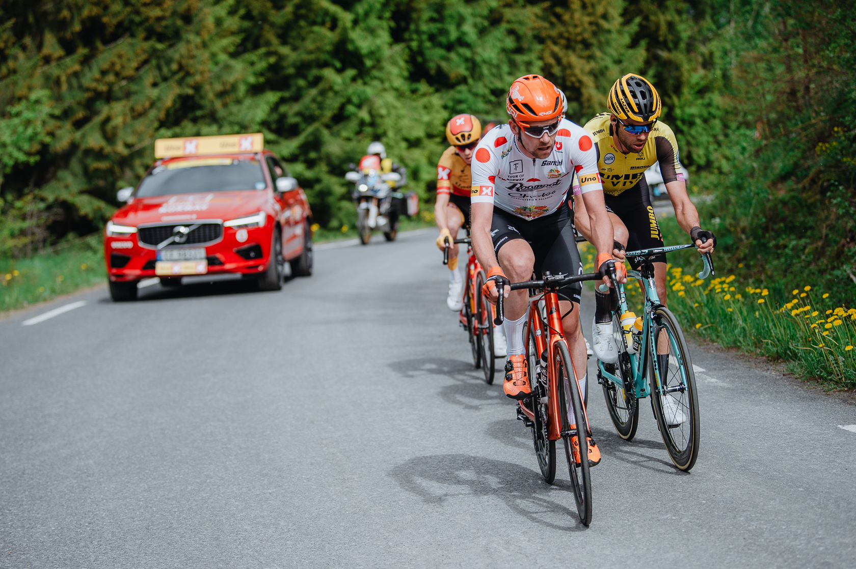 How the 2019 climber’s jersey was won: the breakaway technique